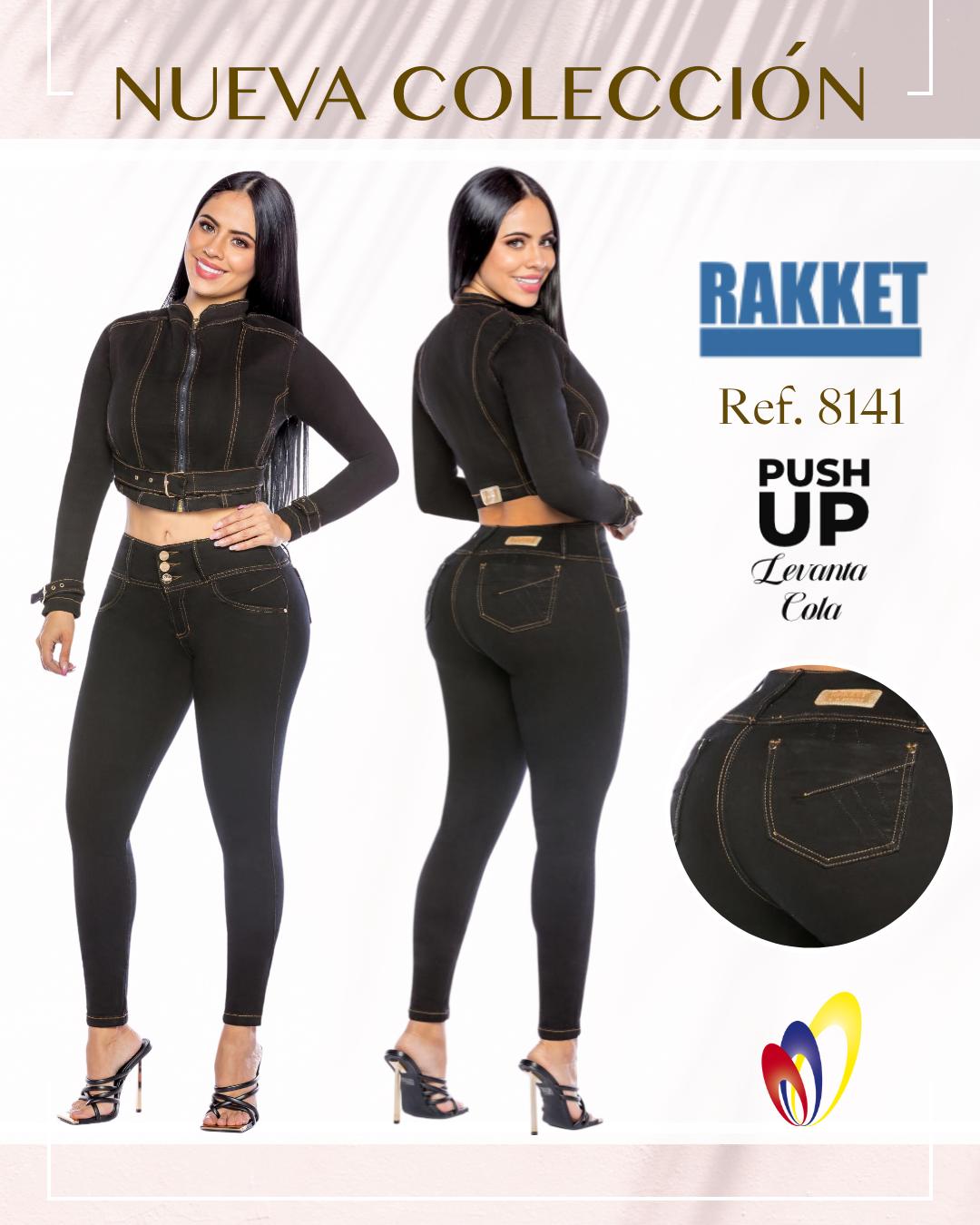 Conjunto Rakket Colombiano Push Up y Chaqueta Vaquera